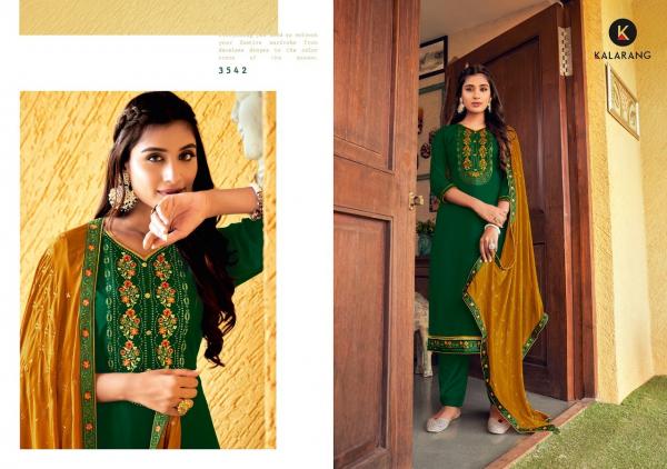 Kalarang Jannat 2 Fancy Silk Embroidery Festive Wear Salwar 